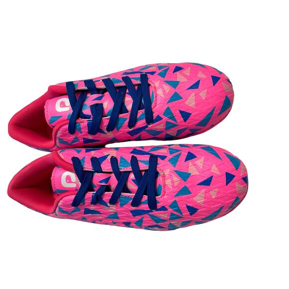 DREAM PAIRS Indoor Turf Soccer Shoes: Boys & Girls Lace-Up Cleats, SZ 6 - Picture 8 of 12